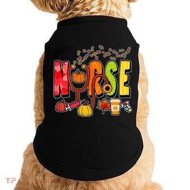 Nurse Fall Holiday Doggie Tank