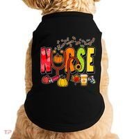 Nurse Fall Holiday Doggie Tank thumb 0