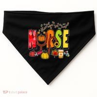 Nurse Fall Holiday USA-Made Doggie Bandana thumb 0