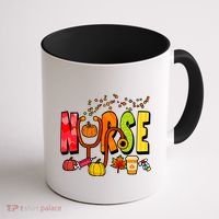 Nurse Fall Holiday Coffee Mug thumb 1