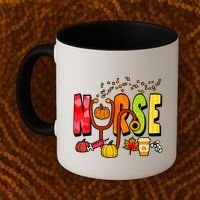 Nurse Fall Holiday Coffee Mug thumb 2