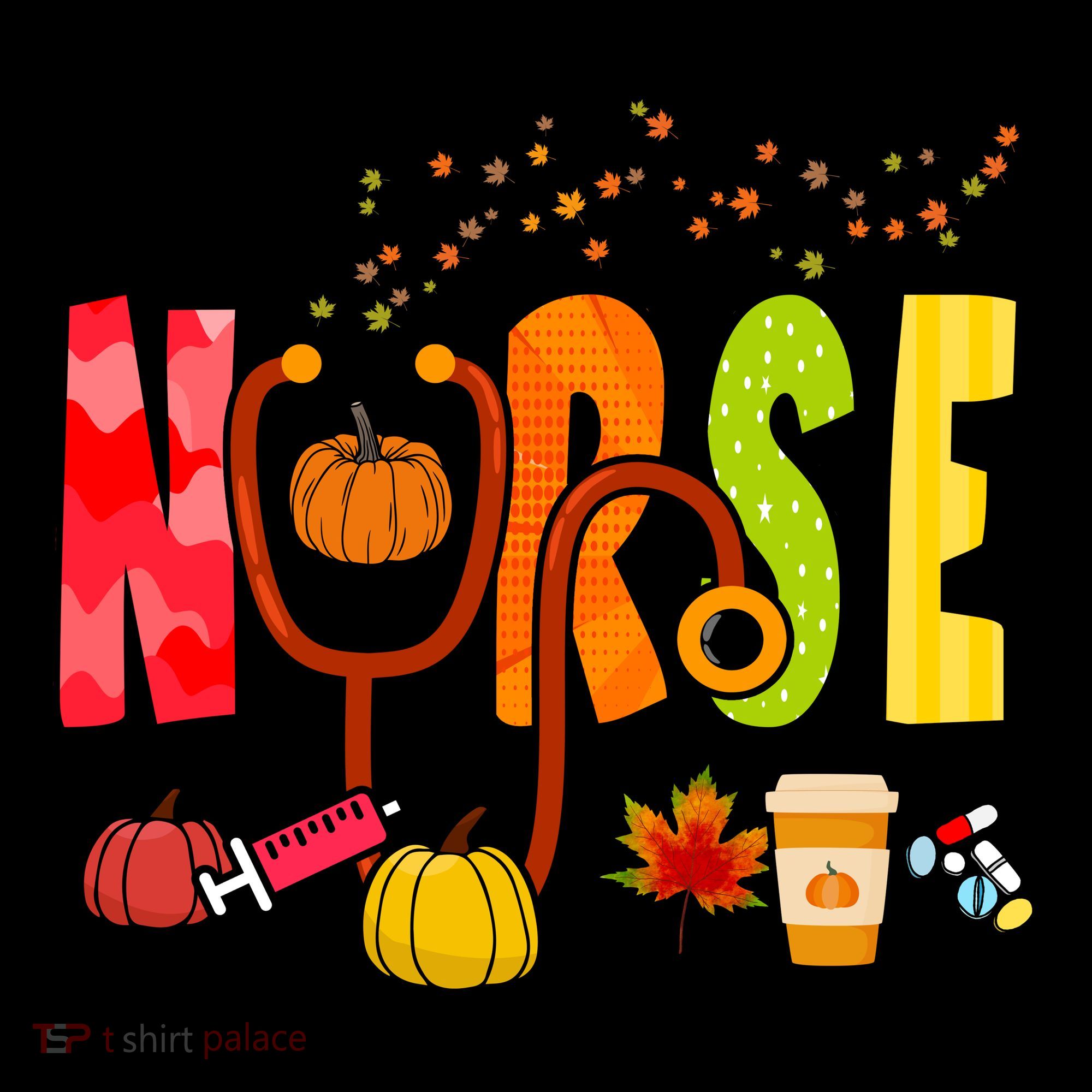 Nurse Fall Holiday Coffee Mug