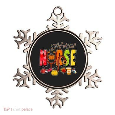 Nurse Fall Holiday Ornament