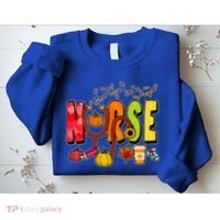 Nurse Fall Holiday Sweatshirt thumb 2