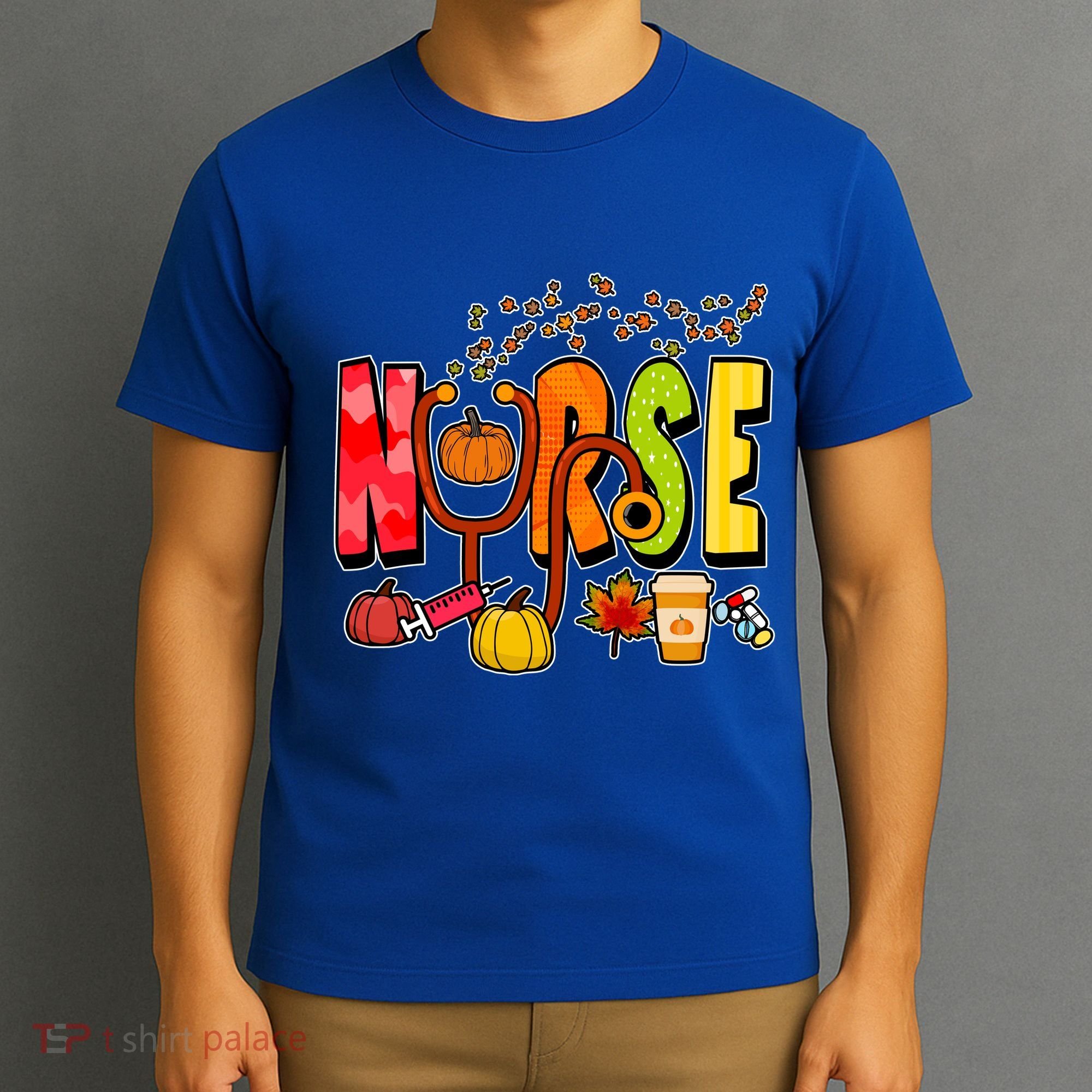 Nurse Fall Holiday T-Shirt