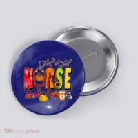 Nurse Fall Holiday Button thumb 0