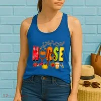Nurse Fall Holiday Women's Tank Top thumb 2