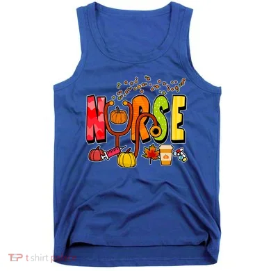 Nurse Fall Holiday Tank Top