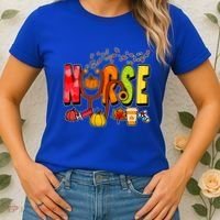 Nurse Fall Holiday Women's T-Shirt thumb 2