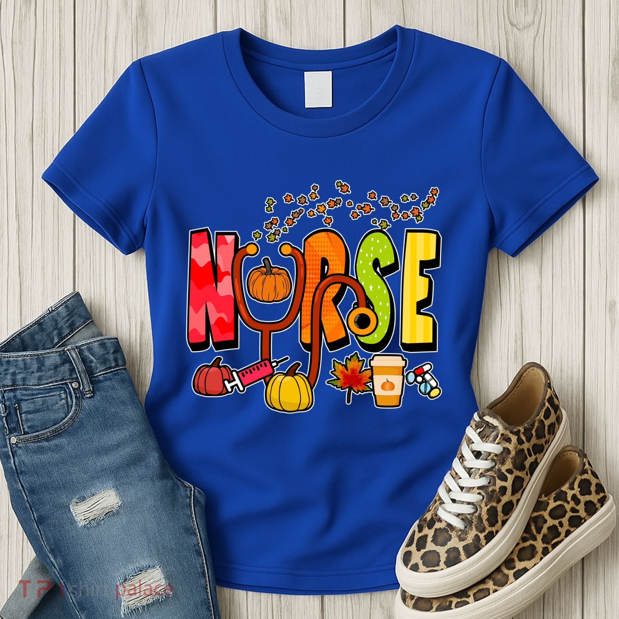 Nurse Fall Holiday Women's T-Shirt
