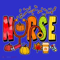 Nurse Fall Holiday Women's T-Shirt thumb 6