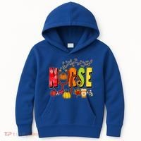 Nurse Fall Holiday Kids Hoodie thumb 0