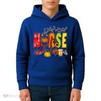 Nurse Fall Holiday Kids Hoodie thumb 4