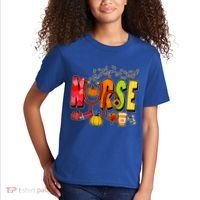 Nurse Fall Holiday Kids T-Shirt thumb 2