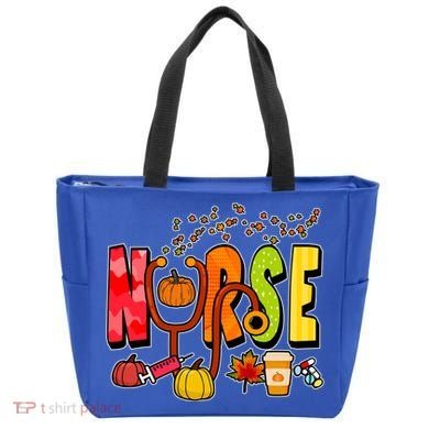 Nurse Fall Holiday Tote Bag