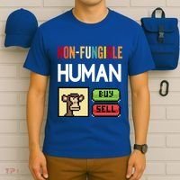 Non Fungible Hu Nft Crypto Token Digital Art Collectibles Funny Gift T-Shirt thumb 6