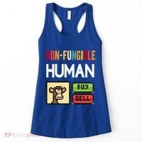 Non Fungible Hu Nft Crypto Token Digital Art Collectibles Funny Gift Women's Tank Top thumb 0
