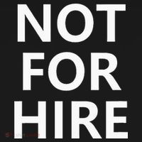 Not For Hire Funny Jokes Sarcastic T-Shirt thumb 7