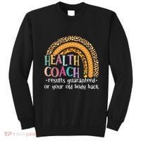 Nutritionis Funny Health Coach Rainbow Wellness Coach Sweatshirt thumb 0