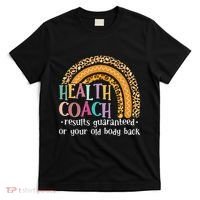 Nutritionis Funny Health Coach Rainbow Wellness Coach T-Shirt thumb 0