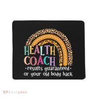 Nutritionis Funny Health Coach Rainbow Wellness Coach Mousepad thumb 0
