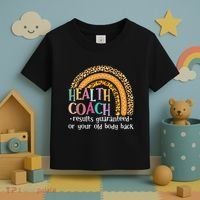 Nutritionis Funny Health Coach Rainbow Wellness Coach Toddler T-Shirt thumb 3
