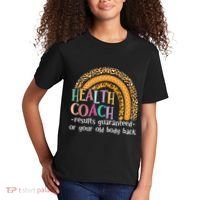 Nutritionis Funny Health Coach Rainbow Wellness Coach Kids T-Shirt thumb 2