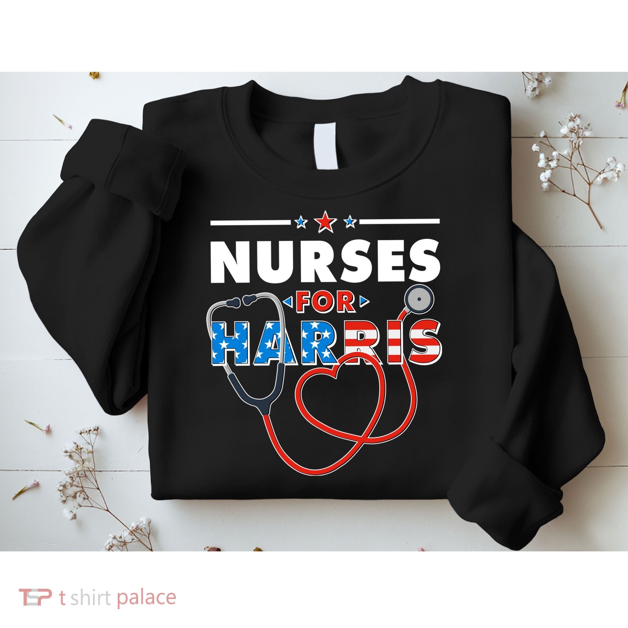 Nurses For Harris Vote Kamala Harris 2024 Election Sweatshirt