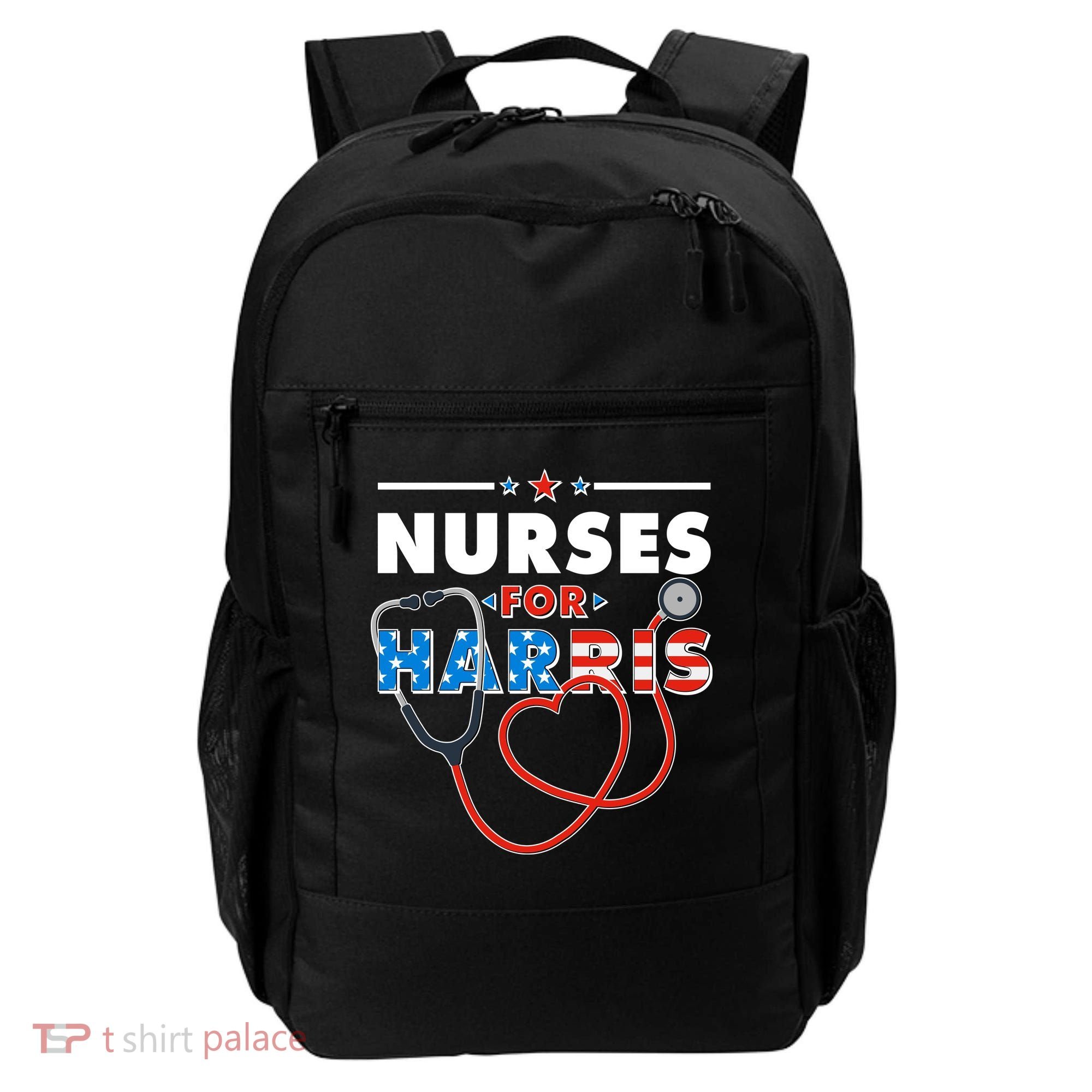Nurses For Harris Vote Kamala Harris 2024 Election Backpack