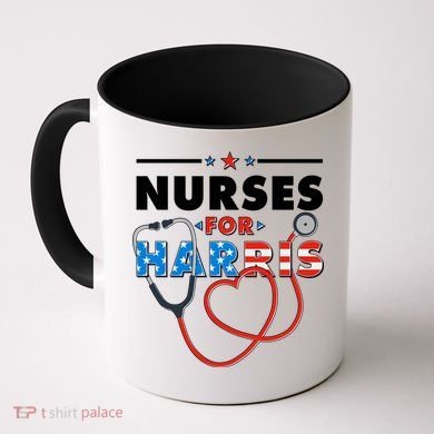 Nurses For Harris Vote Kamala Harris 2024 Election Coffee Mug