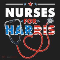 Nurses For Harris Vote Kamala Harris 2024 Election Beanie thumb 2
