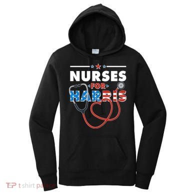Nurses For Harris Vote Kamala Harris 2024 Election Women's Hoodie