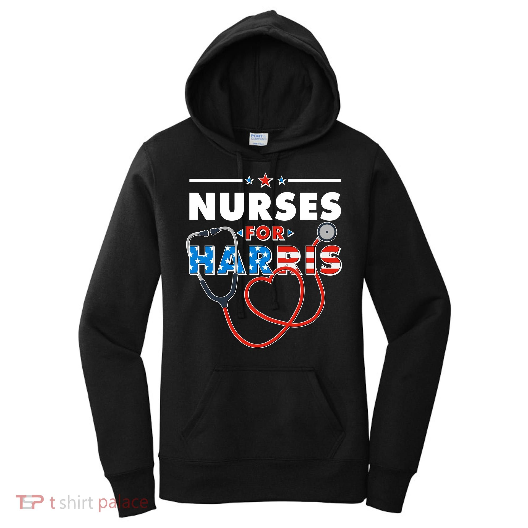 Nurses For Harris Vote Kamala Harris 2024 Election Women's Hoodie