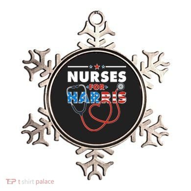 Nurses For Harris Vote Kamala Harris 2024 Election Ornament