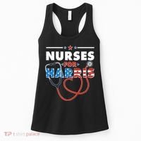 Nurses For Harris Vote Kamala Harris 2024 Election Women's Tank Top thumb 0