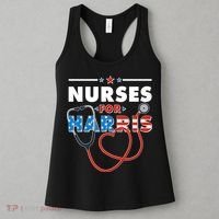 Nurses For Harris Vote Kamala Harris 2024 Election Women's Tank Top thumb 3