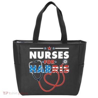 Nurses For Harris Vote Kamala Harris 2024 Election Tote Bag