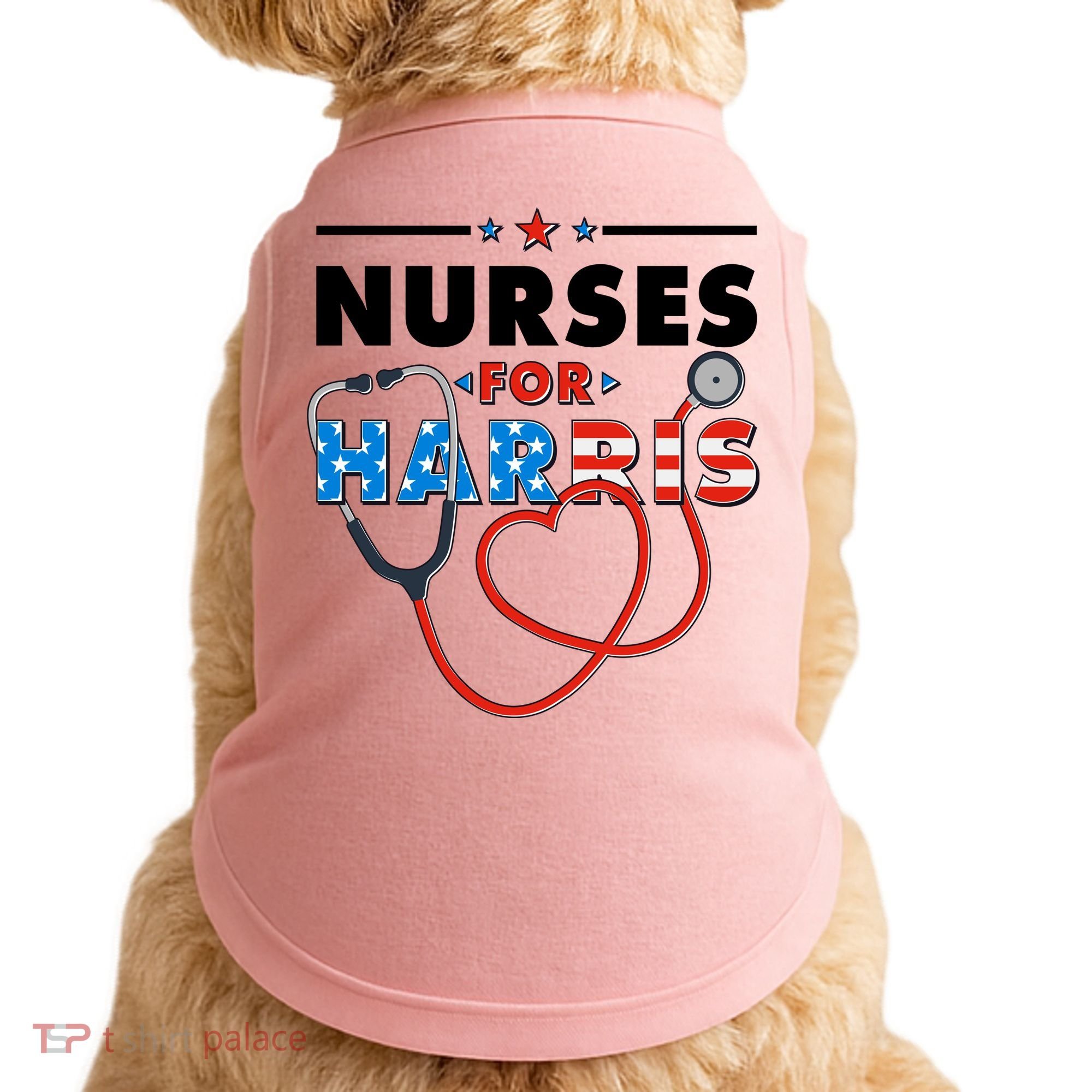 Nurses For Harris Vote Kamala Harris 2024 Election Doggie Tank