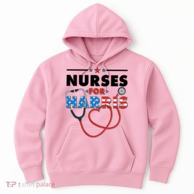 Nurses For Harris Vote Kamala Harris 2024 Election Hoodie