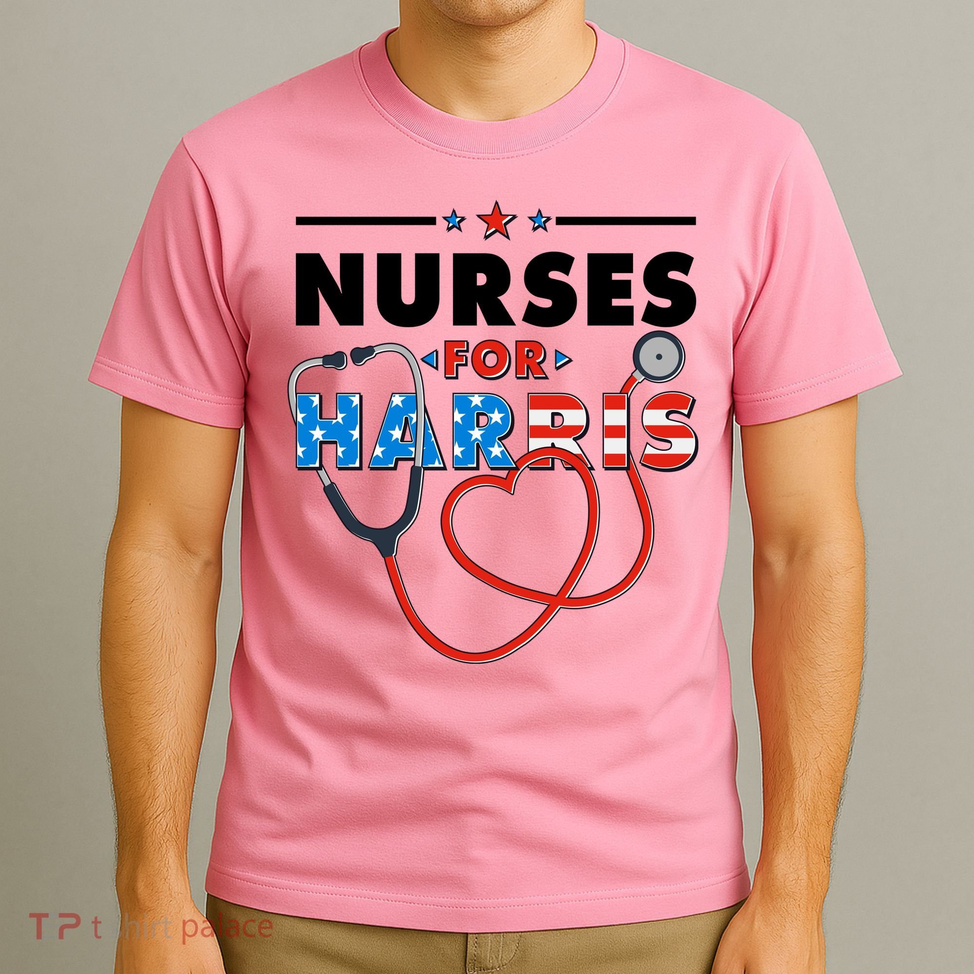 Nurses For Harris Vote Kamala Harris 2024 Election T-Shirt