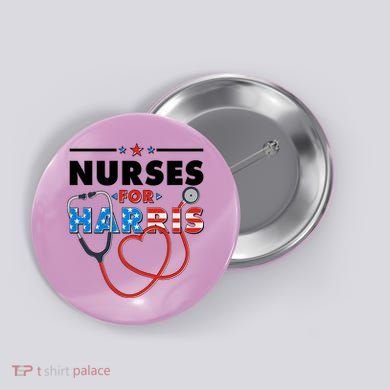 Nurses For Harris Vote Kamala Harris 2024 Election Button