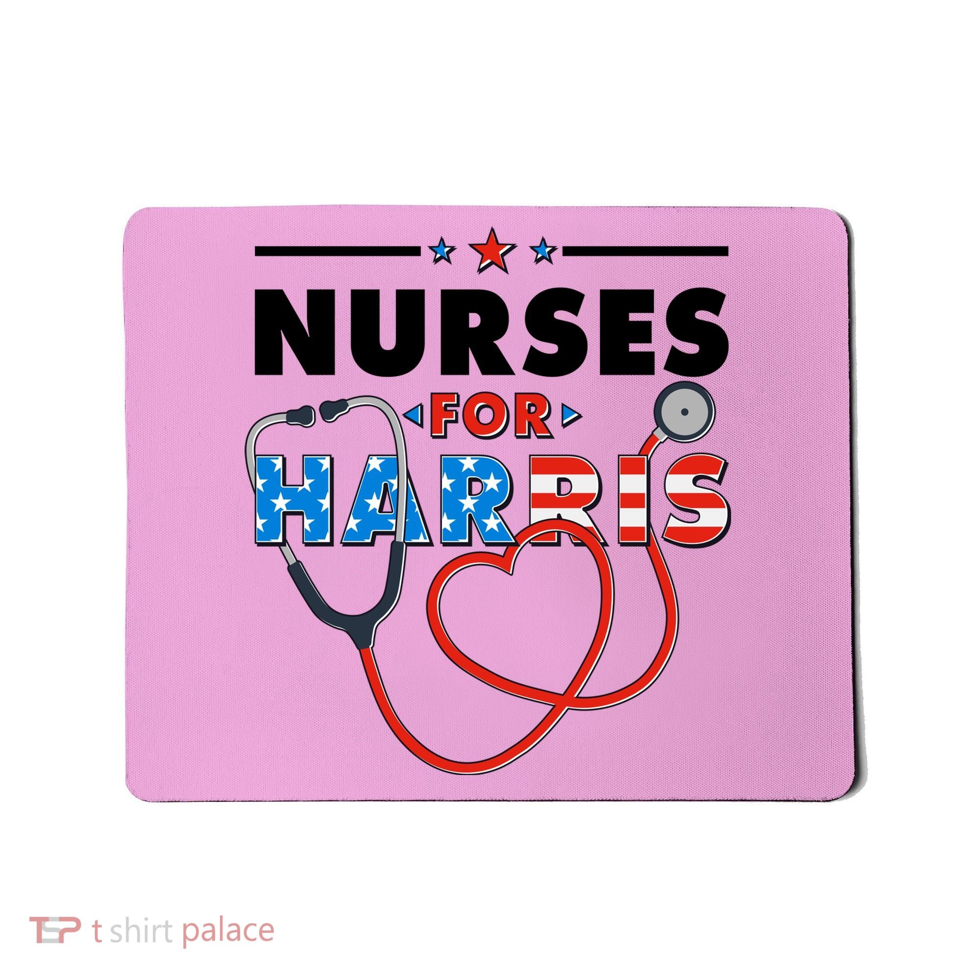 Nurses For Harris Vote Kamala Harris 2024 Election Mousepad