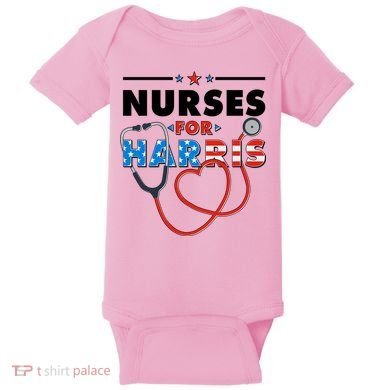Nurses For Harris Vote Kamala Harris 2024 Election Baby Bodysuit