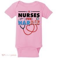 Nurses For Harris Vote Kamala Harris 2024 Election Baby Bodysuit thumb 0