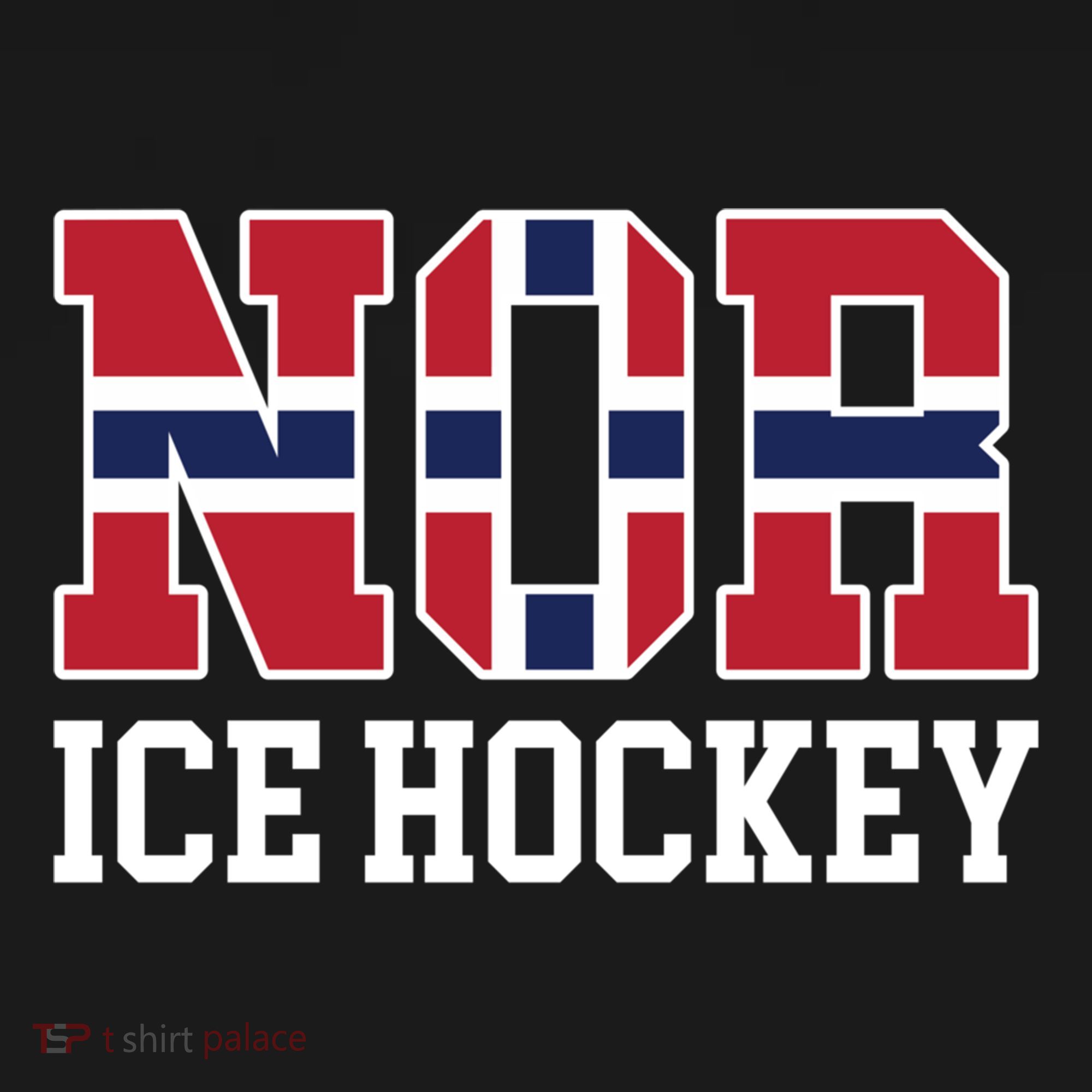 Norway Flag Hockey Player Norwegian Nor Ice Hockey Gift Women's Hoodie