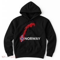 Norway Flag Hiking Holiday Norway Norwegian Flag Hoodie thumb 0