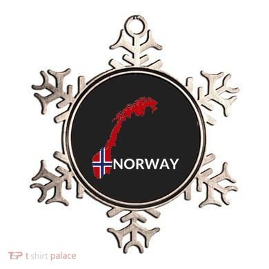 Norway Flag Hiking Holiday Norway Norwegian Flag Ornament