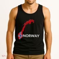 Norway Flag Hiking Holiday Norway Norwegian Flag Tank Top thumb 3