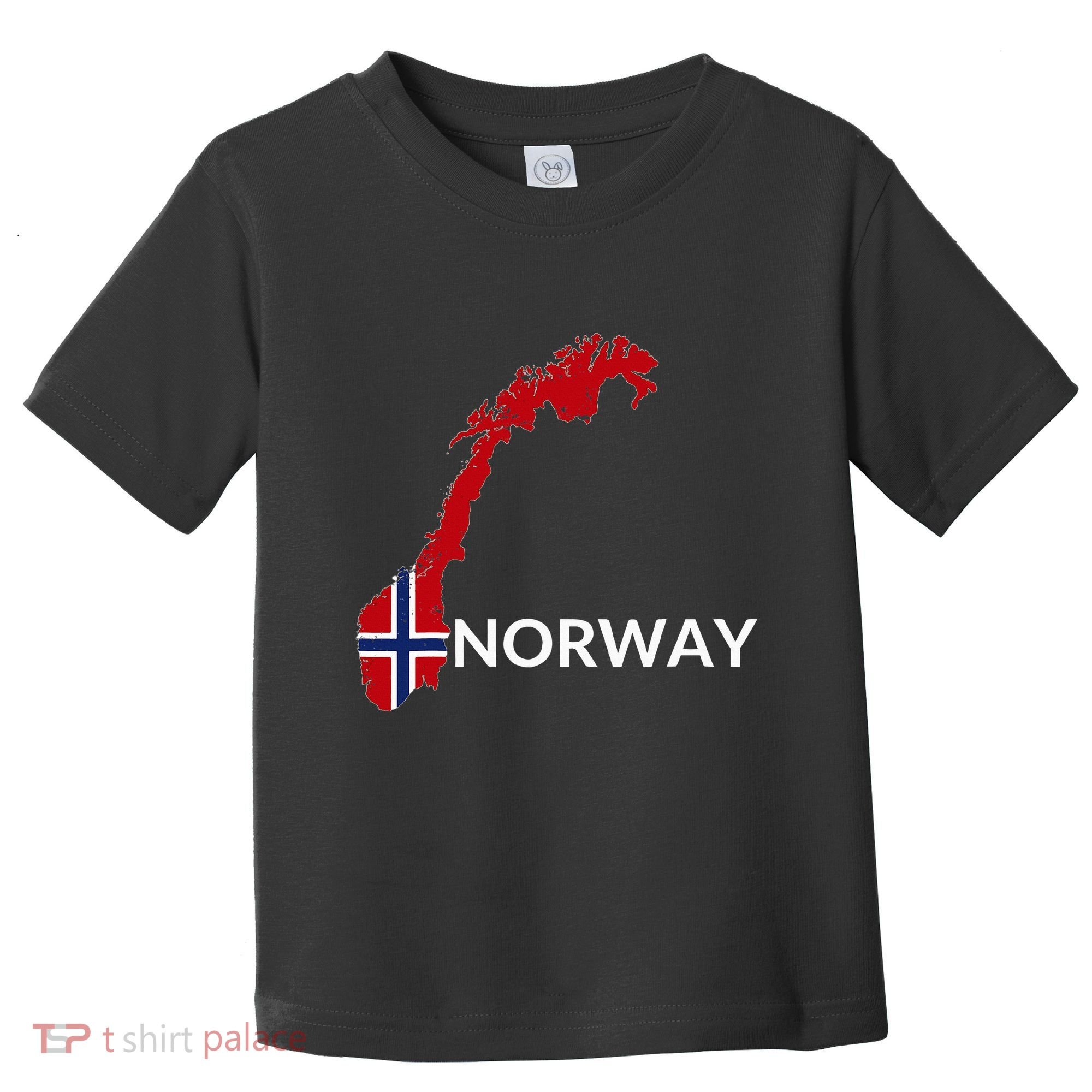 Norway Flag Hiking Holiday Norway Norwegian Flag Toddler T-Shirt