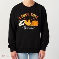Nurse Fall I Love Fall Prevention Fall Physical Therapy Women's Sweatshirt thumb 0